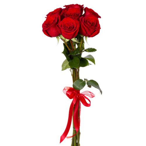Купить 7 красных роз с доставкой по Буинску