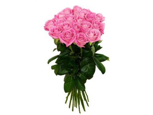 Купить букет из 15-ти розовых роз с доставкой по Буинску